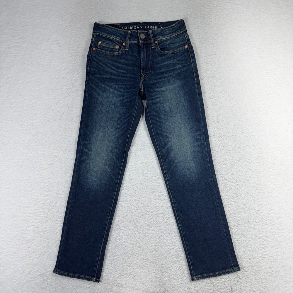 American Eagle Jeans Boys 28x28 (Fits 26x26) Next Level Flex Slim Straight Blue